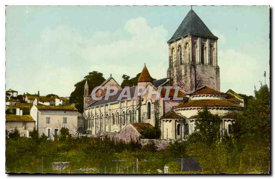 Melle CPM Eglise Saint Hilaire