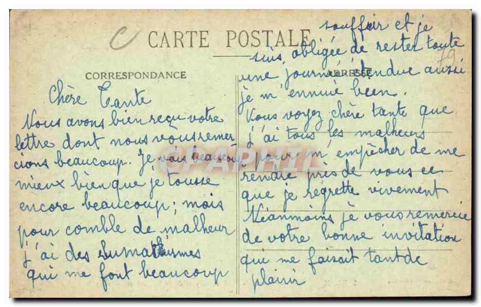 Saint-Maixent - Intérieur de l'Église - Crypte de St-Maixent et St-Léger — Collection E. Blanchon — Reverso