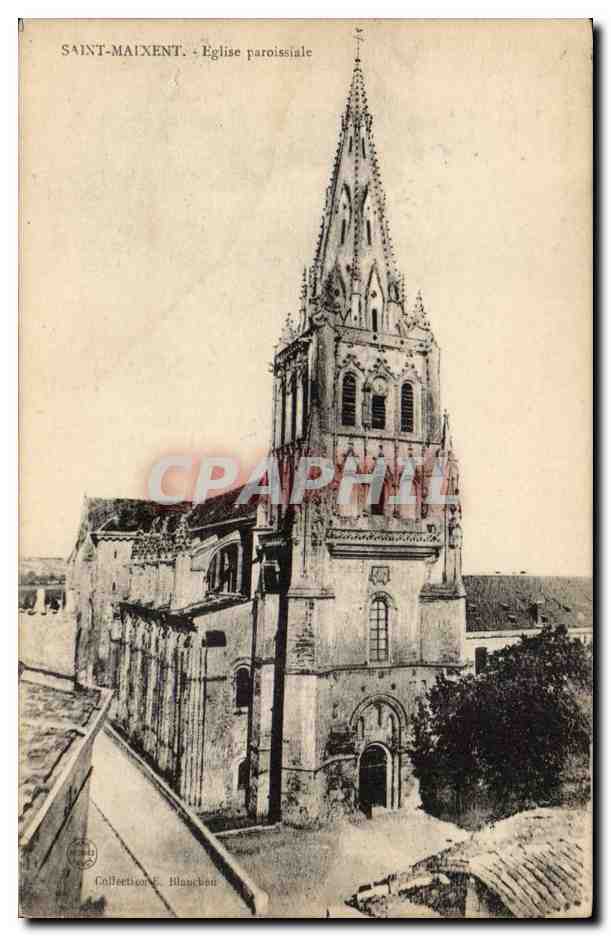 Saint-Maixent - Église paroissiale — Collection E. Blanchon