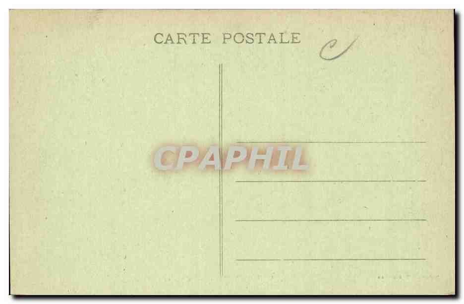 Saint-Maixent - Allées Vertes — Collection E. Blanchon — Verso