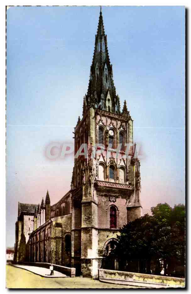 Saint Maixent CPA Eglise abbatiale