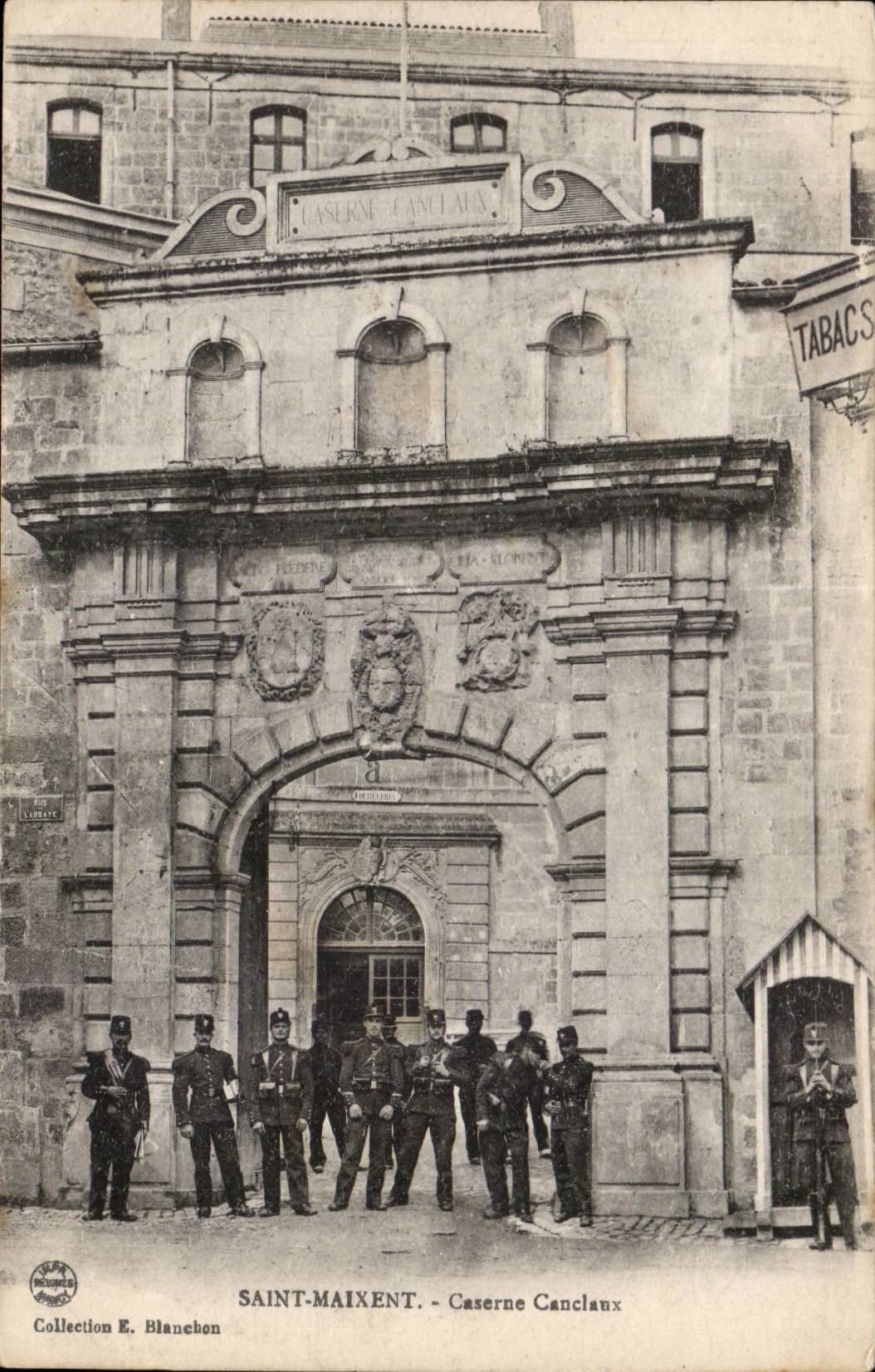 Saint Maixent CPA Caserne Canclaux