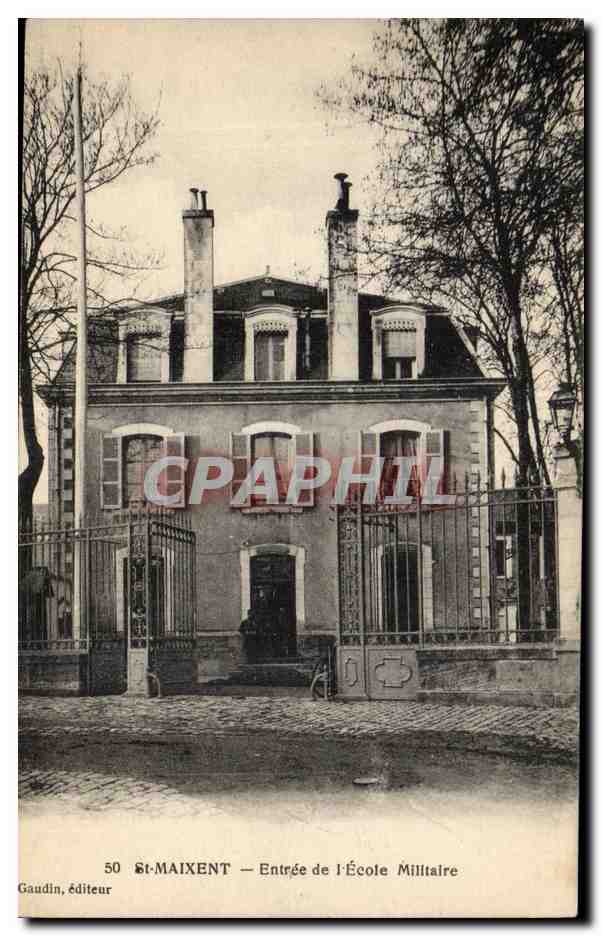 St-Maixent — Entrée de l'École Militaire — Gaudin, éditeur