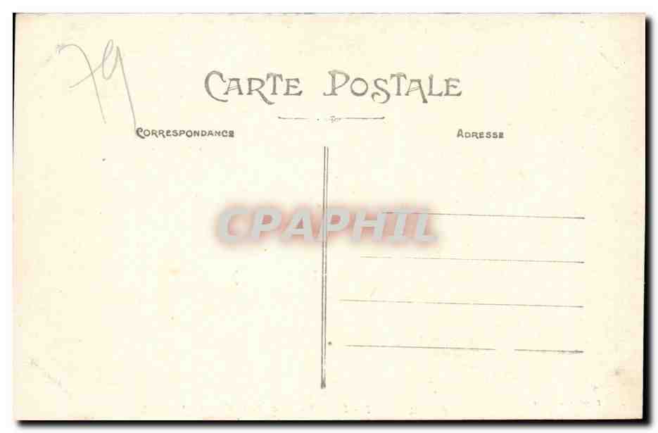 Saint Maixent CPA Ecole militaire Salle d'honneur — Rückseite