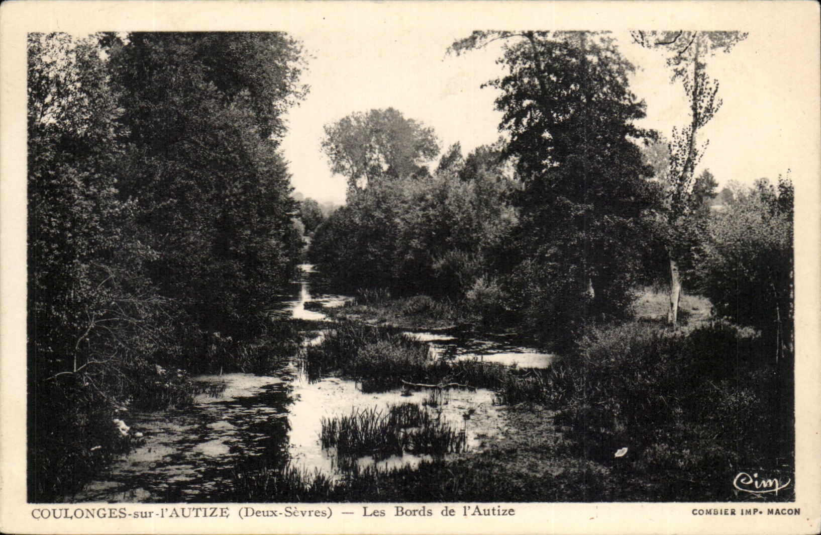 Coulonges sur l'autize CPA Les bords de l'autize
