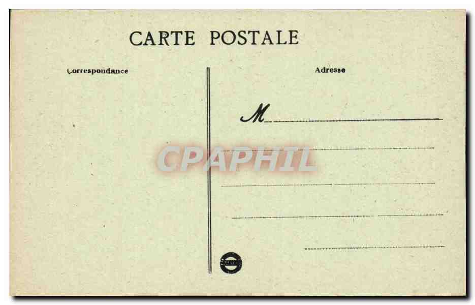 Thouars CPA Hotel du president Tyndo Ecole de jeunes filles — Back