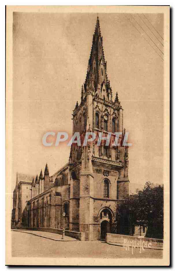 Kirche von Saint-Maixent — Deux-Sèvres — Éditions Artistiques Raymond Bergevin, La Rochelle, n°13696
