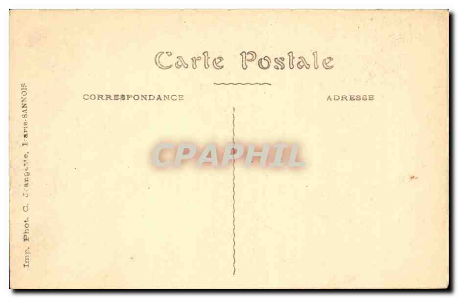 Parthenay CPA  — Rückseite