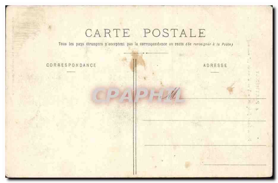 Parthenay CPA Porte Saint Jacques Vue d'entree — Rückseite