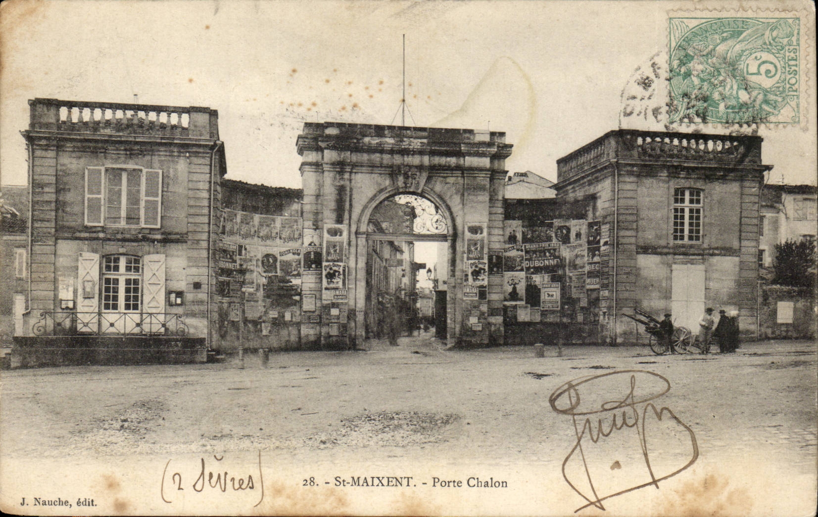 Saint Maixent CPA Porte Chalon