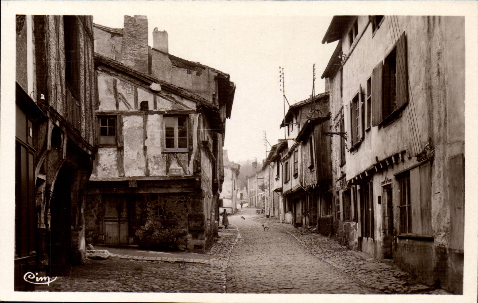 Parthenay CPA Rue du 14 juillet
