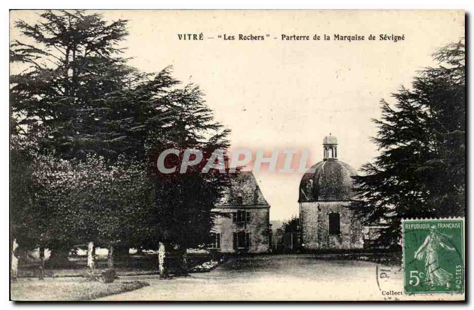 Vitre CPA Les rochers de la marquise de SEvigne