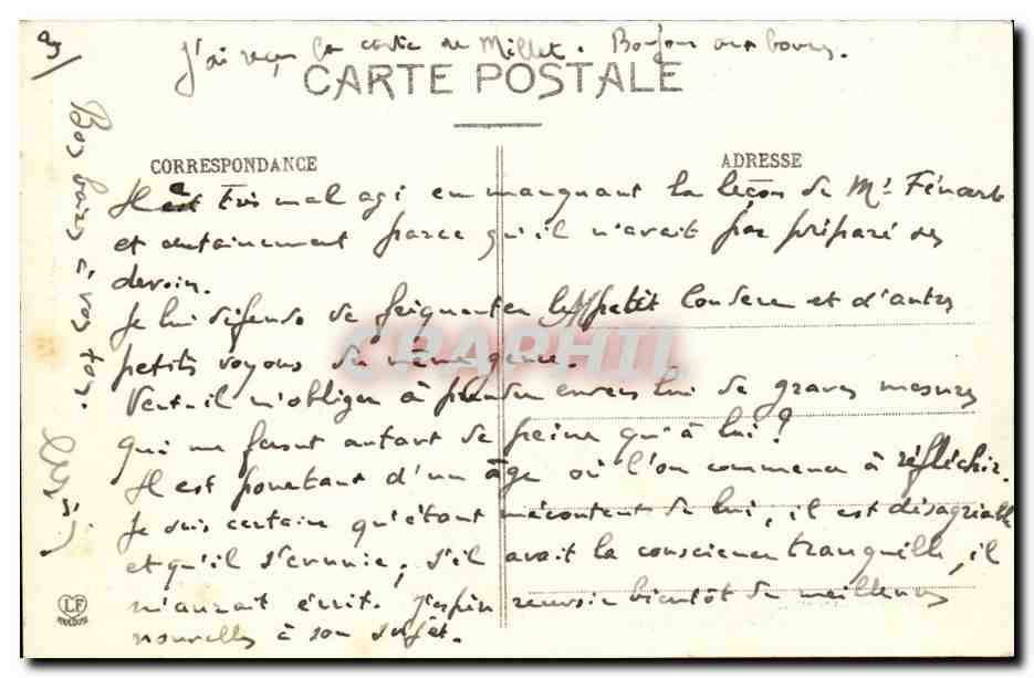 Toulouse CPA Musee Cloitre des Augustins — Verso