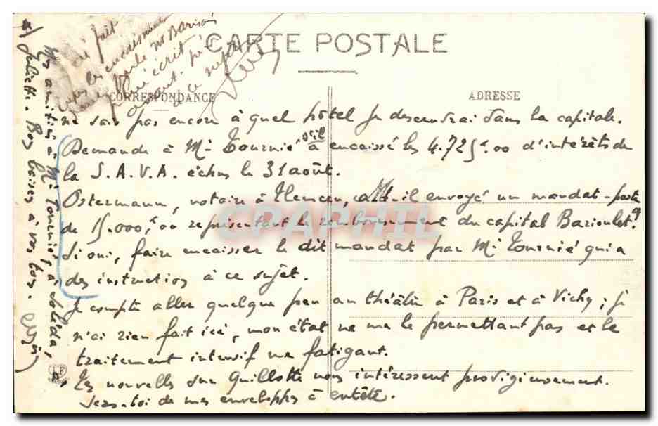 Toulouse CPA Chapelle de ND la noire a la Daurade Ceramique et emeaux de Viredent (1895) — Verso