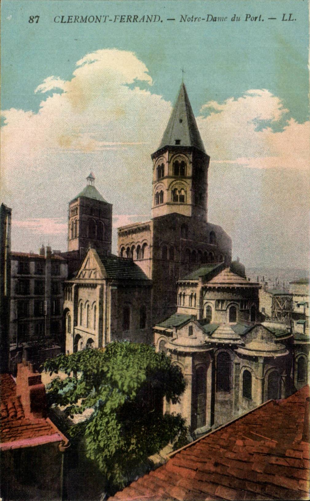 Clermont-Ferrand — Notre-Dame du Port — LL. — n°87