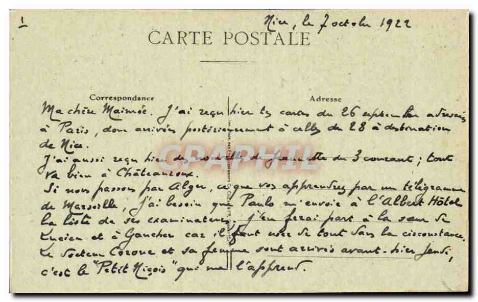 Les chansons de Jean Rameau illustrees Une verite Blanchisseuses CPA TOP — Verso