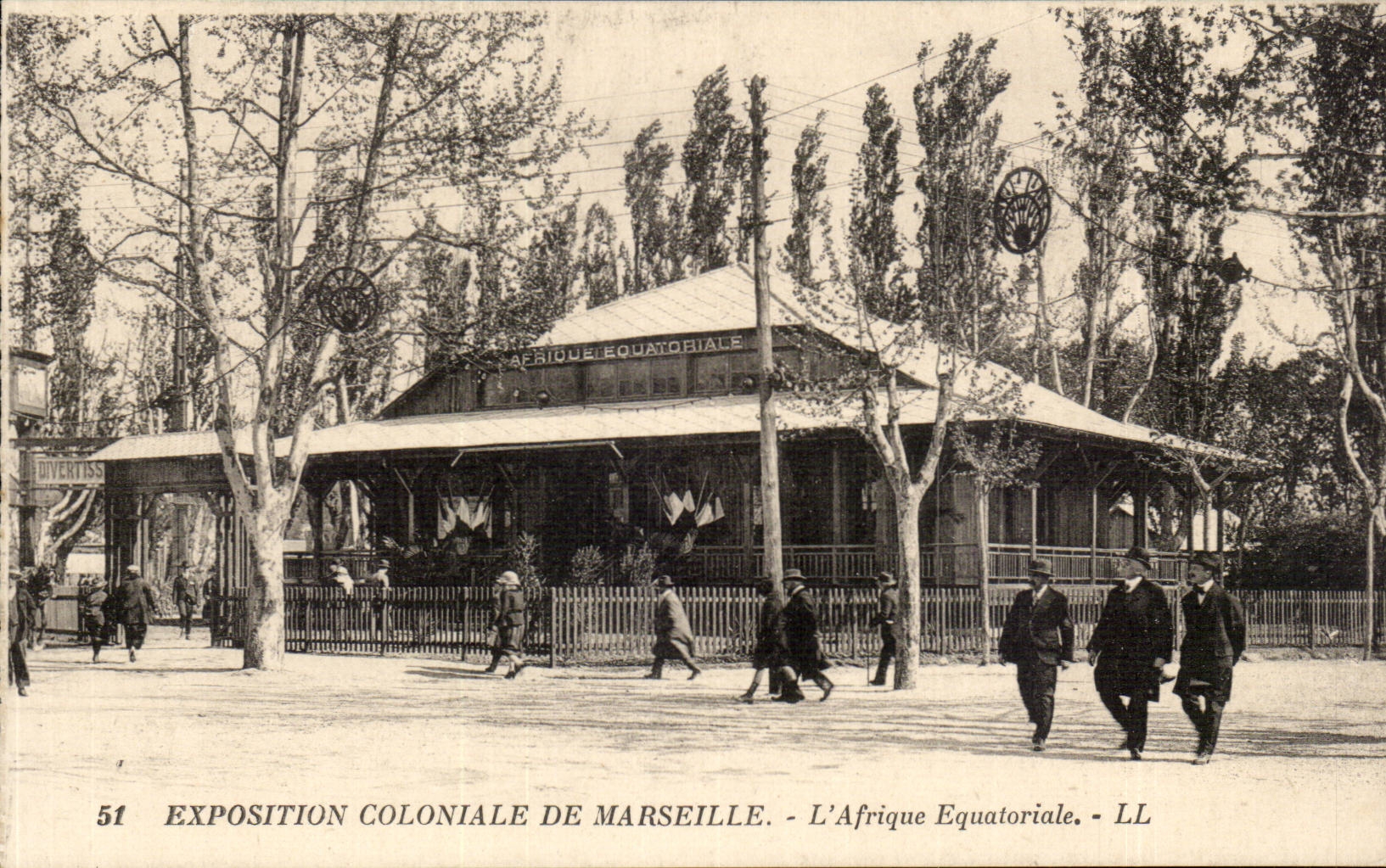 Afrique Équatoriale — Exposition Coloniale de Marseille — LL