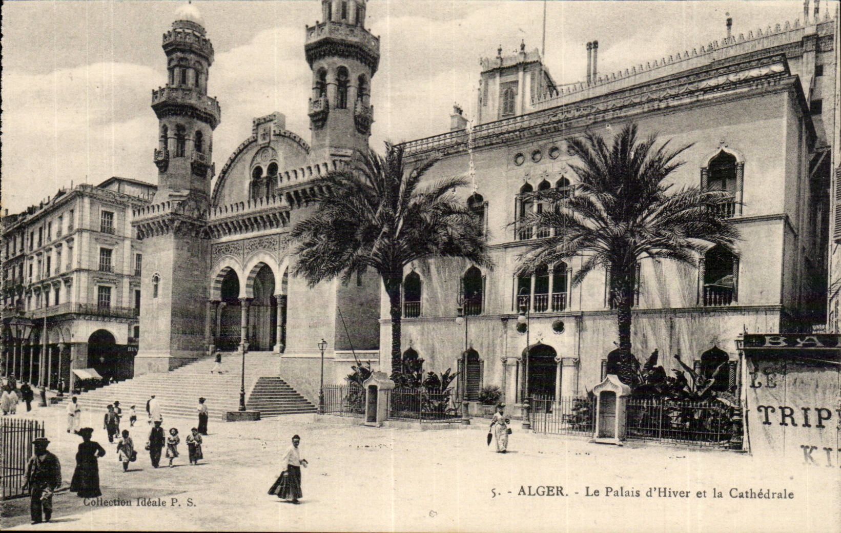ALGER - Le Palais d'Hiver et la Cathédrale — Collection Idéale P. S. n° 67