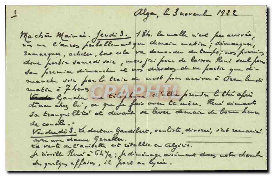 Algés - Fontaine des Ablutions - Rue de la Marine — Collection Idéale P.S. n°58 — Verso