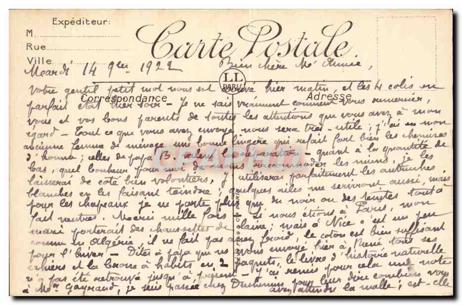 La Turbie CPA le rond point Vue sur l'italie — Rückseite