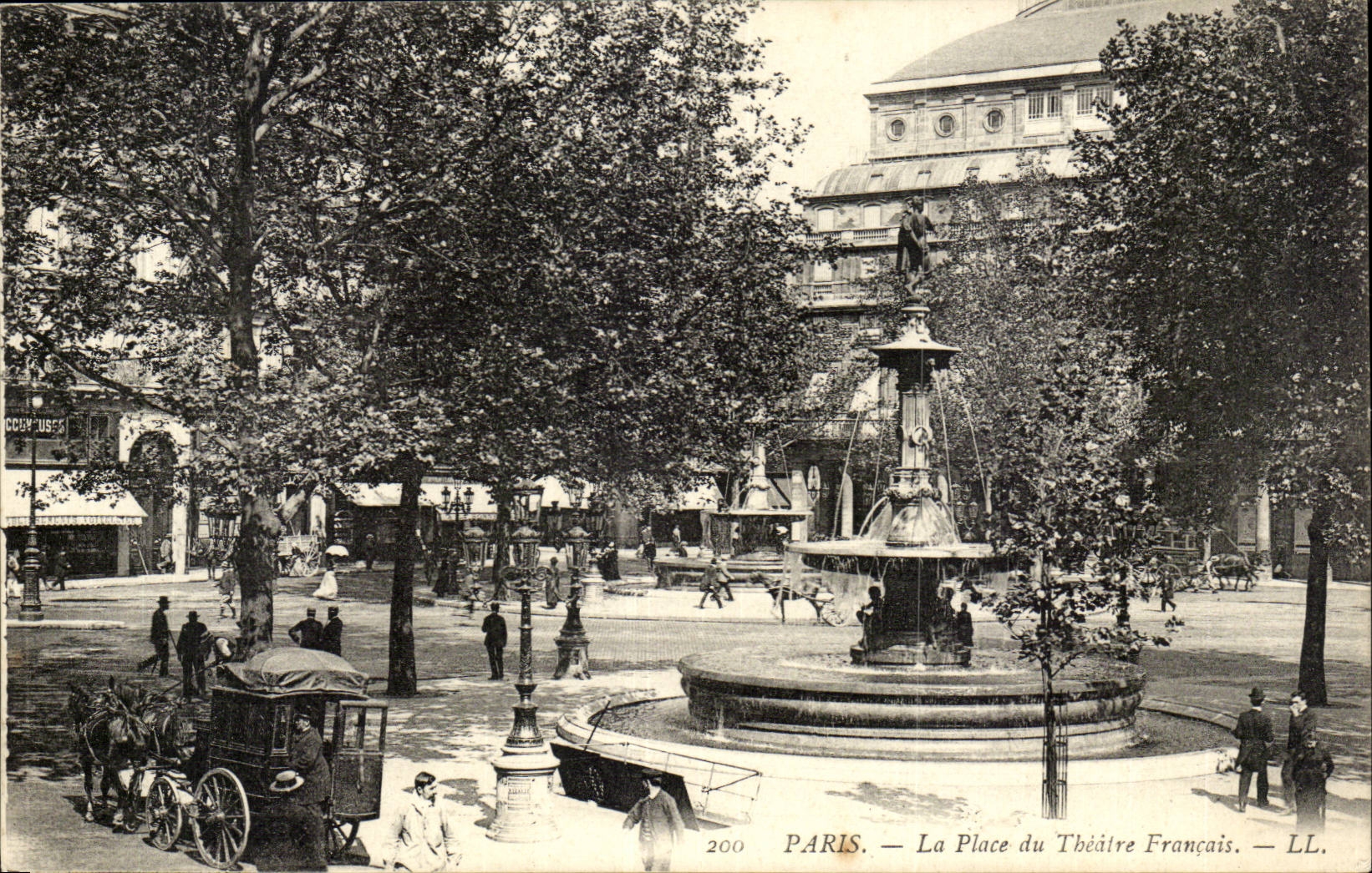 Paris — La Place du Théâtre Français — LL. — n° 200