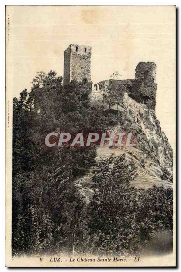 Luz CPA La chateau Sainte Marie 
