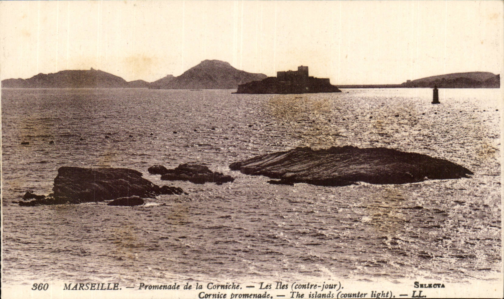 Marseille CPA Promenade de la corniche 
