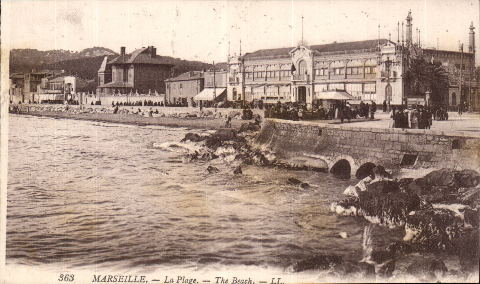 Marseille CPA La plage 