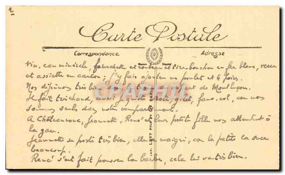 Marseille — La rue de Noailles — Selecta — Reverso