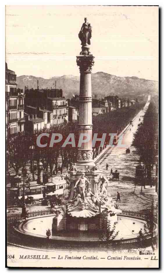 Marseille CPA Fontaine Cantini 