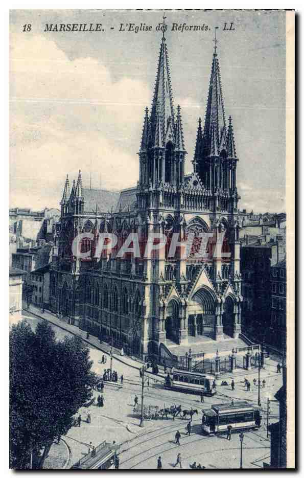 Marseille CPA Eglise des reformes