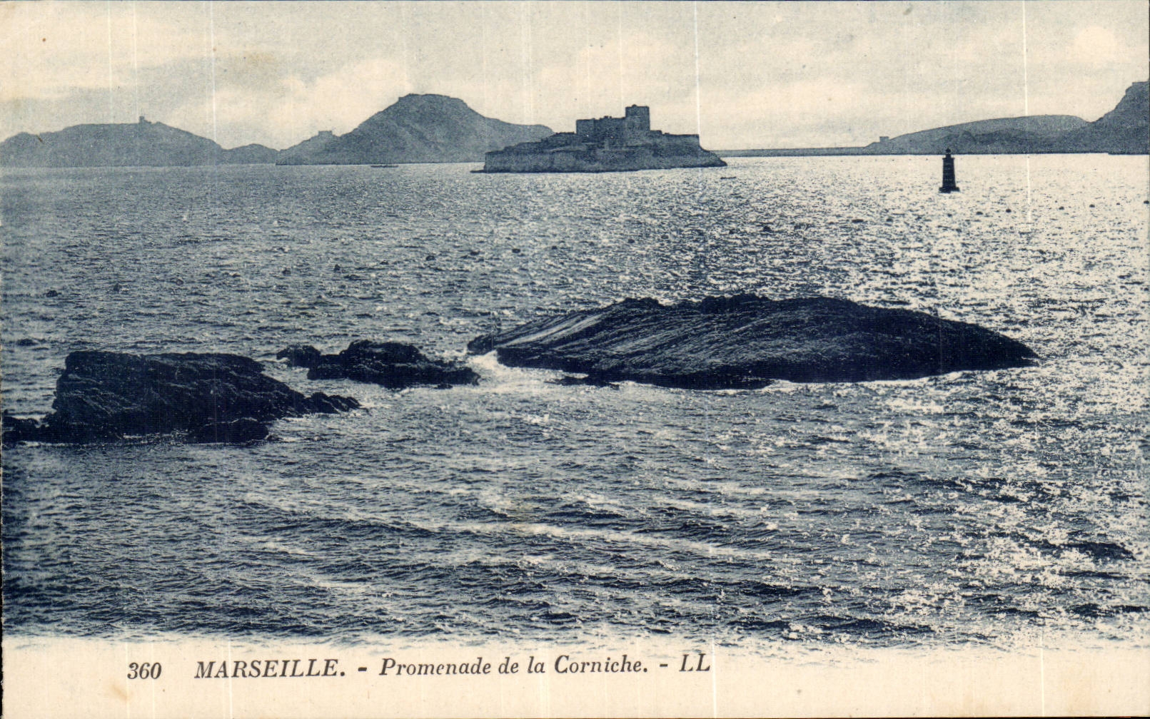 Marseille CPA Promenade de la corniche