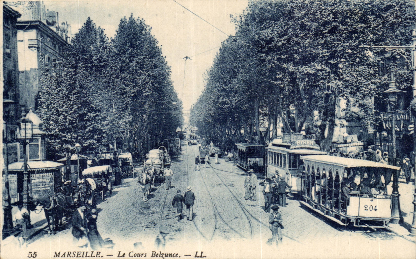 Marseille — Le Cours Bellezunce — LL. — N°55
