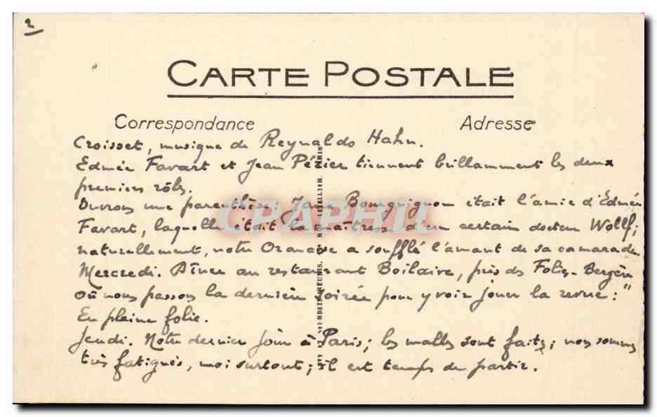 Marseille — La Cannebière — LL — Reverso