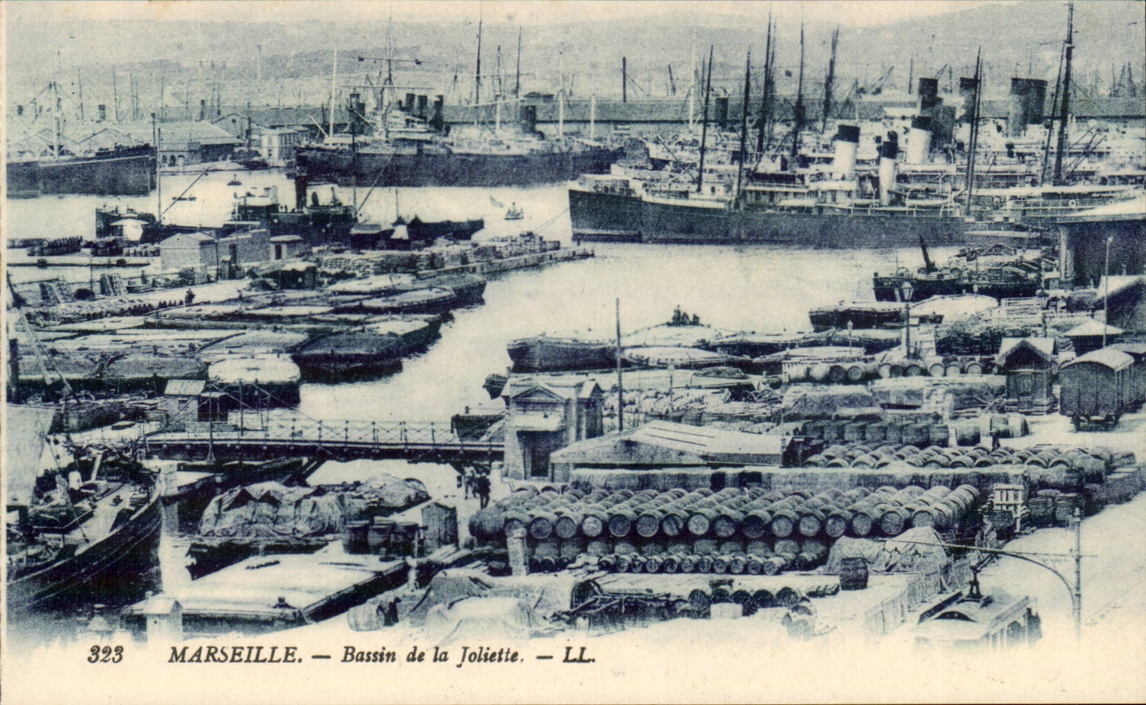 Marseille — Bassin de la Joliette — LL. n° 323