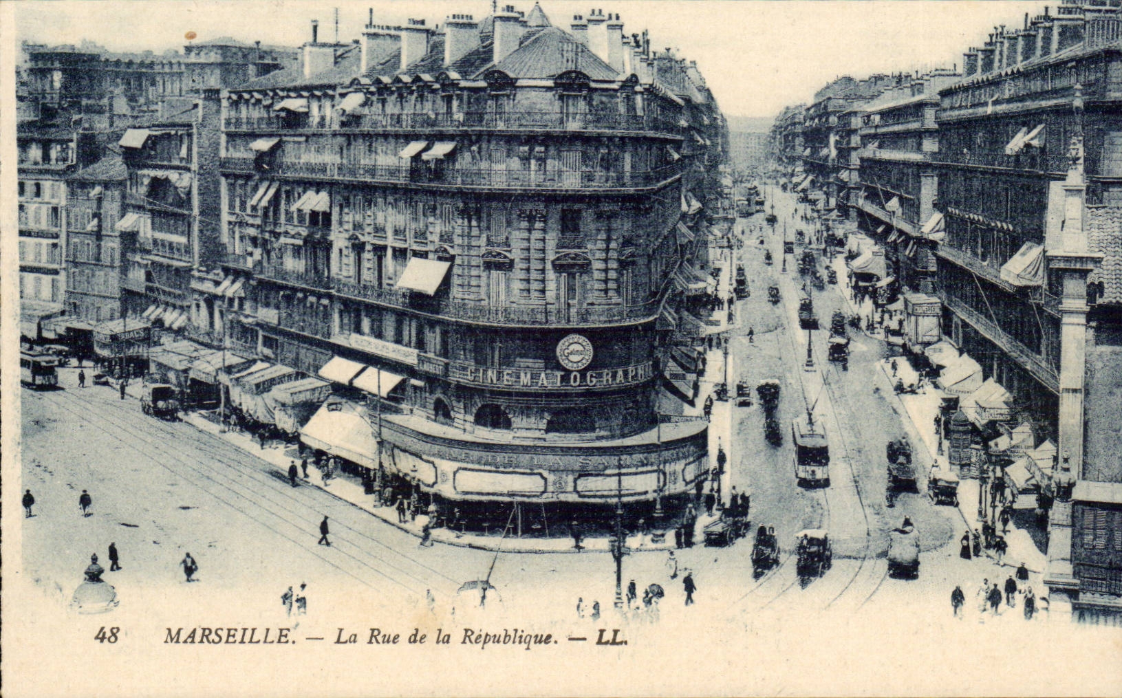 Marseille — La Rue de la République — LL