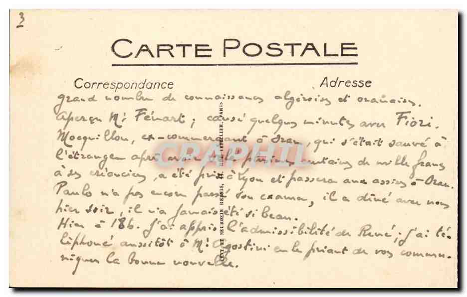 Marsella — El Viejo Puerto — LL — Reverso