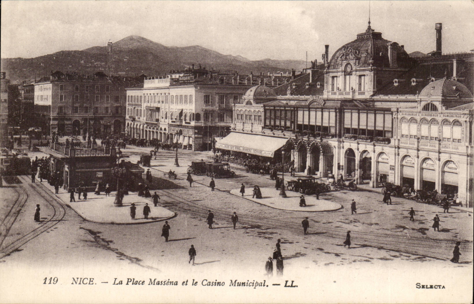 Nice CPA Place Massena et casino municipal