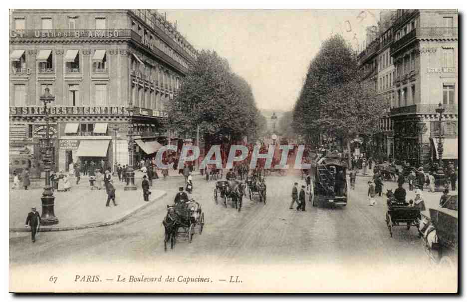 Paris — Le Boulevard des Capucines — LL.