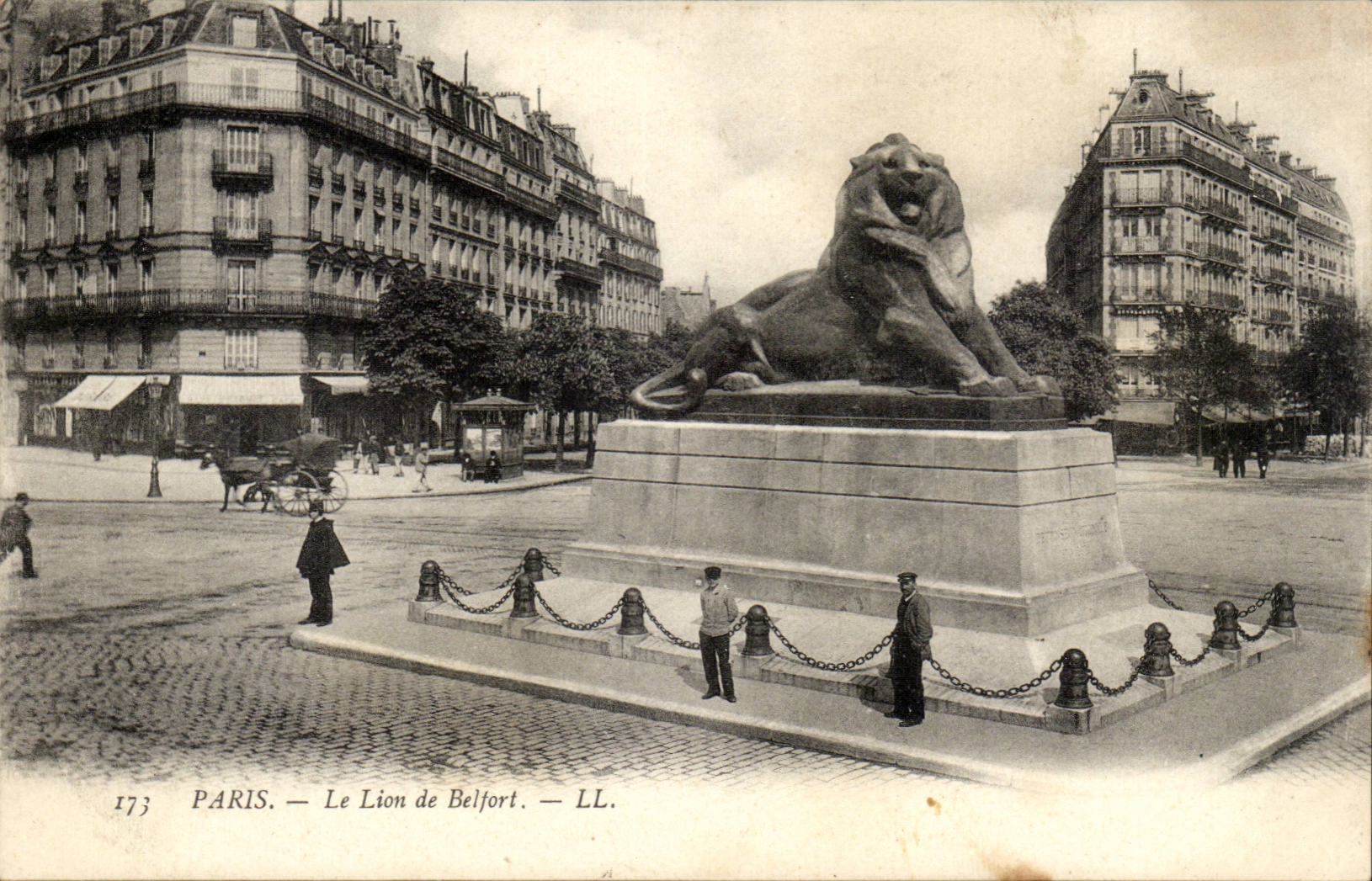 Paris CPA Lion de Belfort