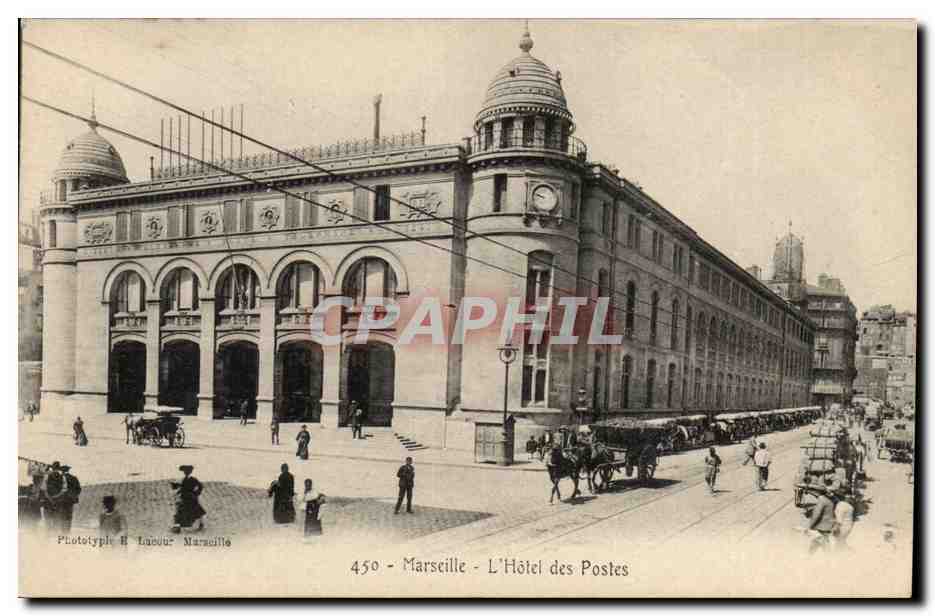 Marseille CPA Hotel des Postes 