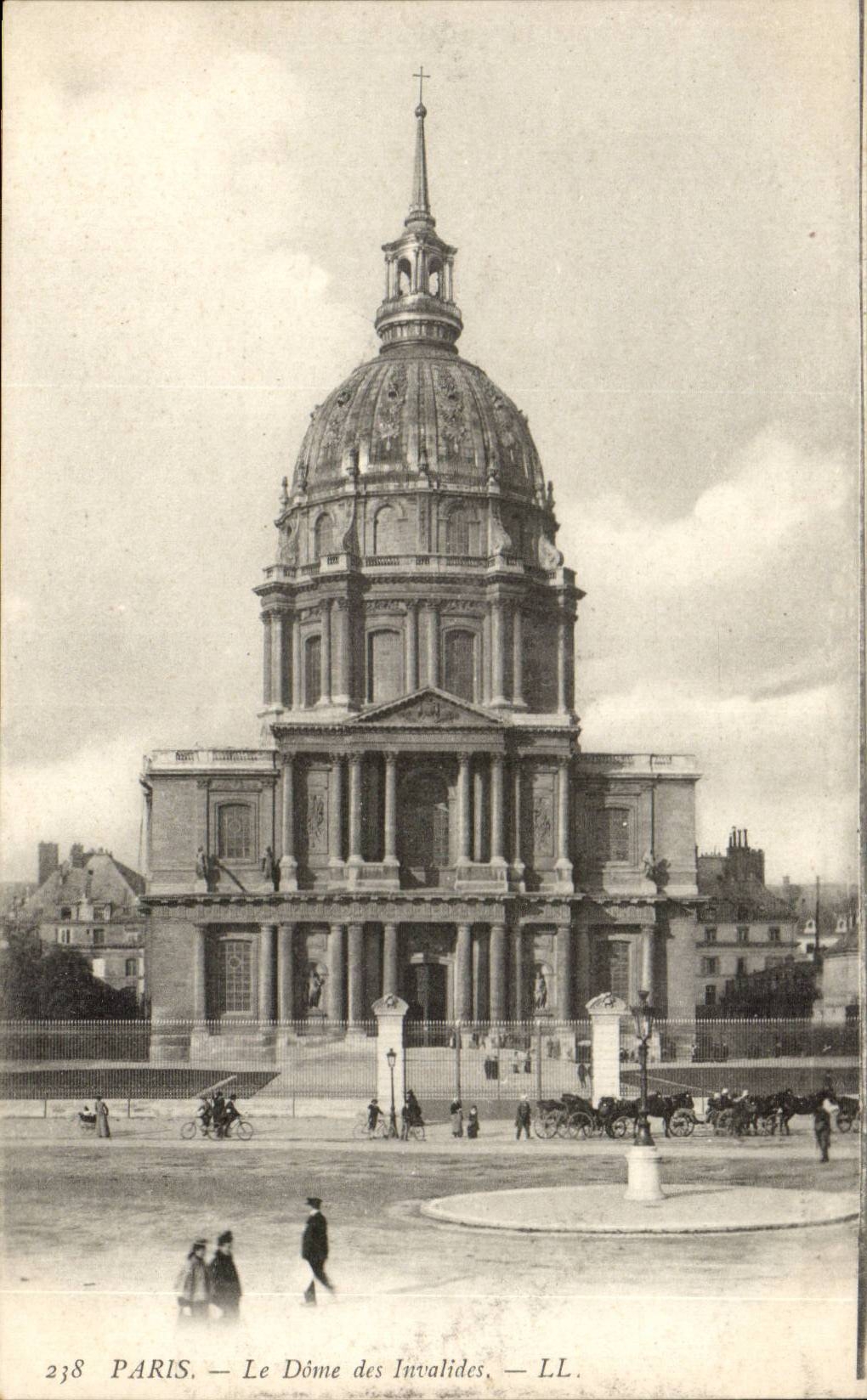 Paris CPA Le dome des Invalides