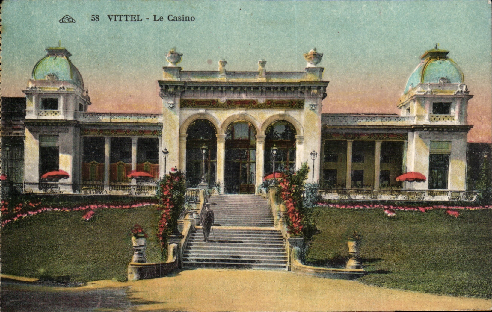 Vittel cPA Le casino