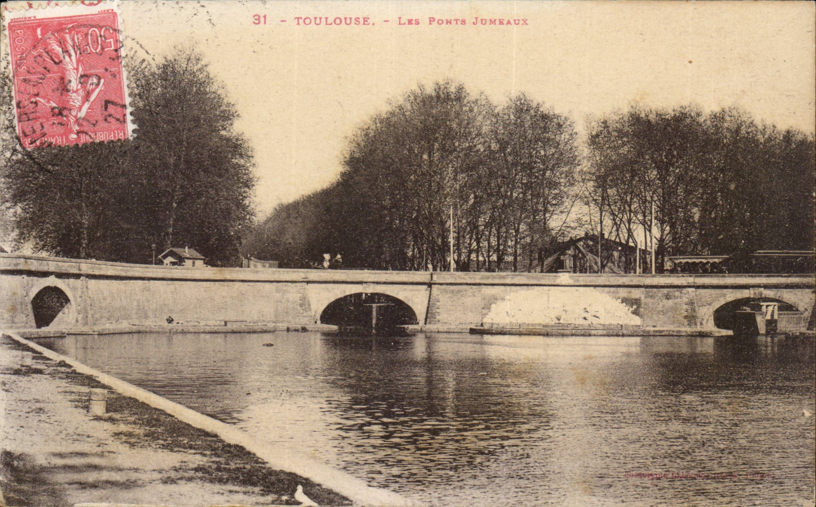 Toulouse CPA Les ponts jumeaux 