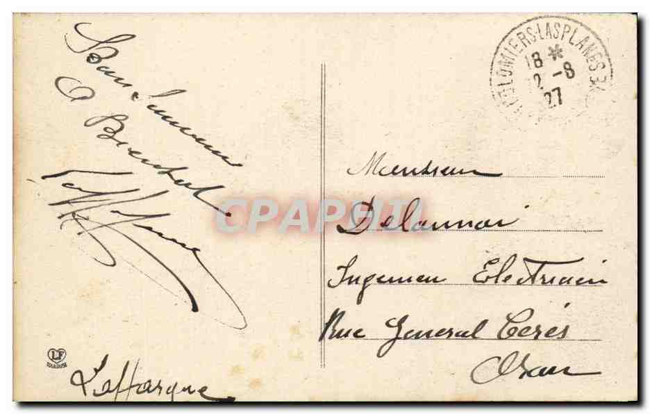 Toulouse CPA Les ponts jumeaux  — Verso