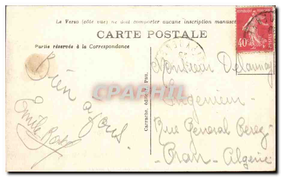 GAN (Basses-Pyrénées) — Vue Générale — C.C. - I — Rückseite