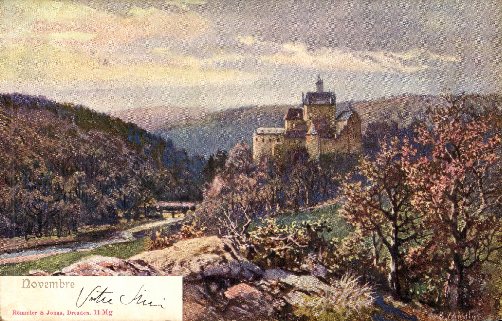 CPA Fantaisie Novembre