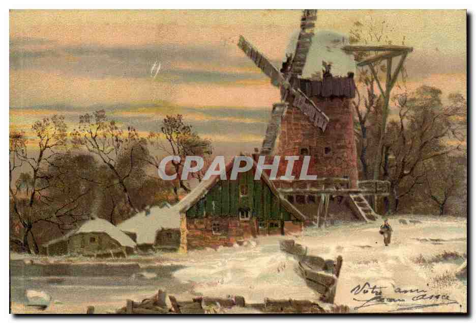 CPA Fantaisie Moulin