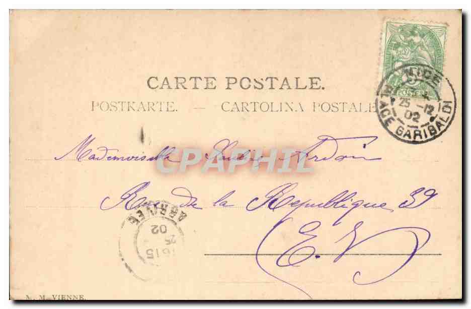 CPA Fantaisie Enfants et lapins (rabbits) — Rückseite