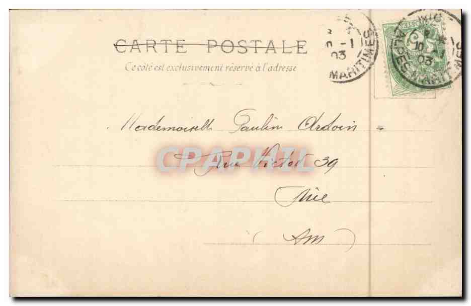 Femme assise sur un rocher — scène naturelle — S.I.P. Série 31e N°10, éditée par Reutinger Paris — Reverso